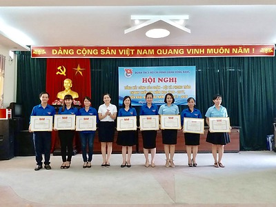 Quận đoàn Hồng Bàng tổ chức Hội nghị tổng kết công tác Đoàn – Đội năm học 2016 – 2017, triển khai nhiệm vụ năm học 2017 – 2018